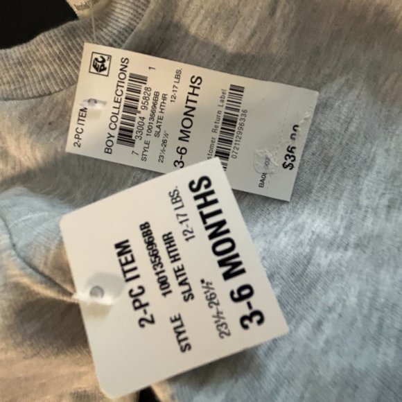 FIRST IMPRESSIONS BOY COLLECTION 2-PC SET GRAY - Picture 6 of 6